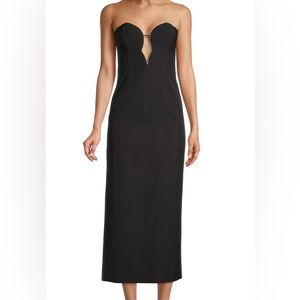 NWT Bardot Strapless Lilah Midi Dress, Size 4
